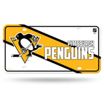 Wholesale Pittsburgh Penguins Retro Yellow Custom Metal Tag