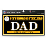 Wholesale Pittsburgh Steelers 3" X 6" True Pride Decal - Dad