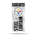 Wholesale Pittsburgh Steelers Double Up Die Cut Sticker