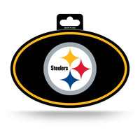 Wholesale Pittsburgh Steelers Full Color Oval Sticker