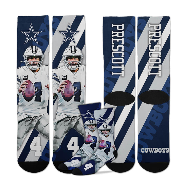 Wholesale Player Stripe Custom - Dak Prescott - Dallas Cowboys LARGE