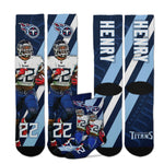 Wholesale Player Stripe Custom - Derrick Henry - Tennessee Titans LARGE