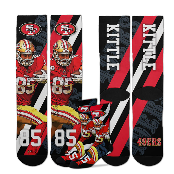 Wholesale Player Stripe Custom - George Kittle - San Francisco 49Ers LARGE