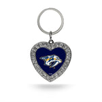 Wholesale Predators Rhinestone Heart Keychain