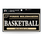 Wholesale Purdue 3" X 6" True Pride Decal - Basketball