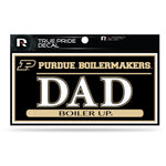 Wholesale Purdue 3" X 6" True Pride Decal - Dad