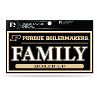 Wholesale Purdue 3" X 6" True Pride Decal - Family