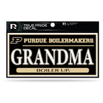 Wholesale Purdue 3" X 6" True Pride Decal - Grandma