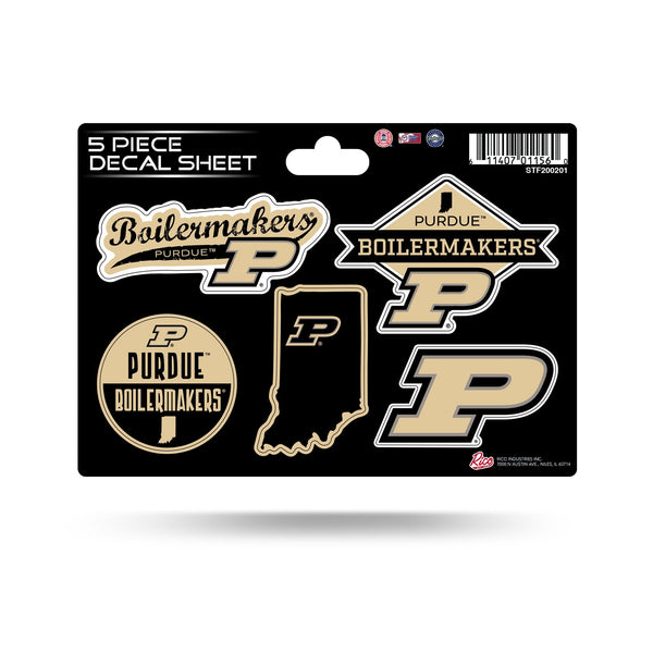 Wholesale Purdue 5 Piece Decal Sheet