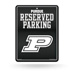 Wholesale Purdue - Carbon Fiber Design - Metal Parking Sign