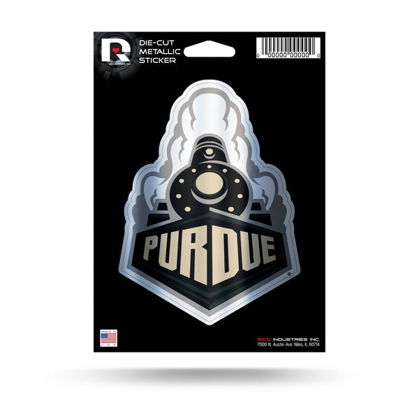 Wholesale Purdue Die Cut Metallic Sticker