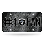 Wholesale Raiders #1 Fan Primary Logo Metal Tag