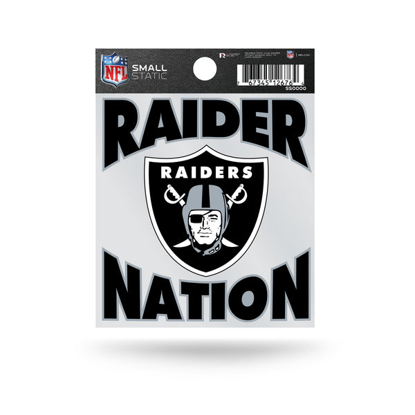 Wholesale Raiders "Raider Nation" Small Static Cling