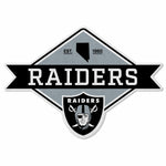 Wholesale Raiders Shape Cut Logo With Header Card - Diamond Design