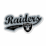 Wholesale Raiders Shape Cut Logo With Header Card - Distressed Design