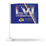 Wholesale Rams 2022 Super Bowl LVI Champions Car Flag