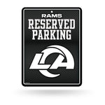 Wholesale Rams - Carbon Fiber Design - Metal Parking Sign