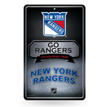 Wholesale Rangers - Ny 11X17 Large Embossed Metal Wall Sign