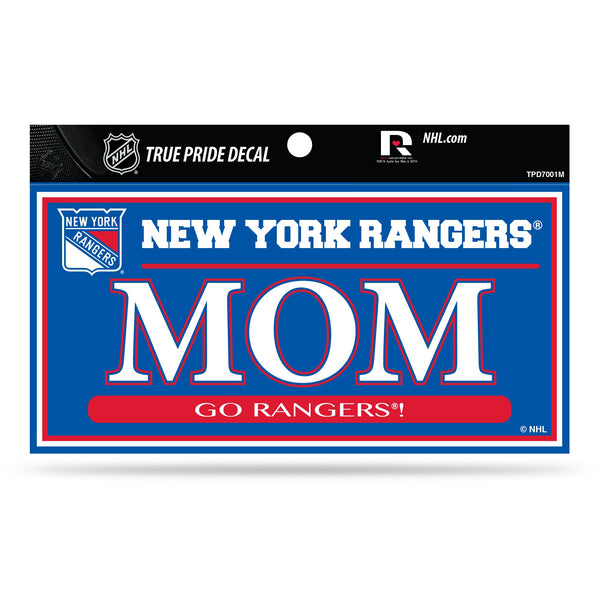 Wholesale Rangers - NY 3" X 6" True Pride Decal - Mom