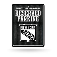 Wholesale Rangers - Ny - Carbon Fiber Design - Metal Parking Sign