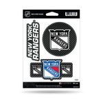 Wholesale Rangers - Ny - Carbon Fiber Design - Triple Spirit Stickers