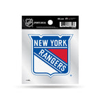 Wholesale Rangers - NY Clear Backer Decal W/ Primary Logo (4"X4")