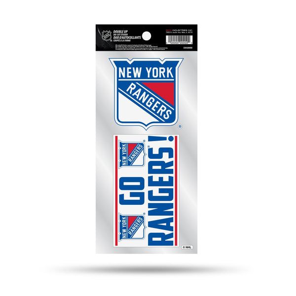 Wholesale Rangers - NY Double Up Die Cut Sticker