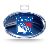 Wholesale Rangers - NY Metallic Oval Sticker