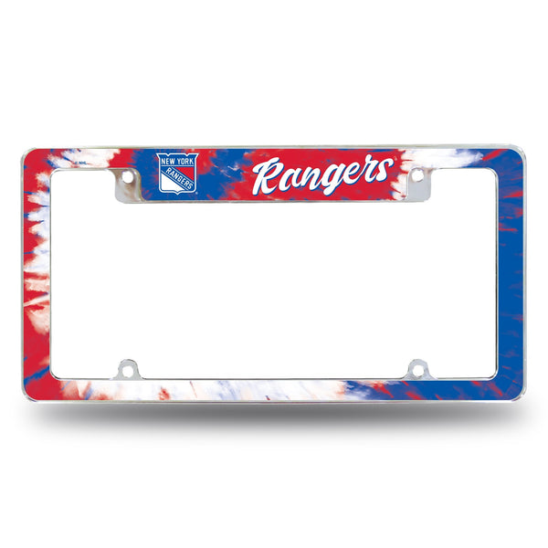 Wholesale Rangers - Ny - Tie Dye Design - All Over Chrome Frame (Top Oriented)