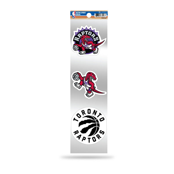 Wholesale Raptors 3-Piece Retro Spirit Decals