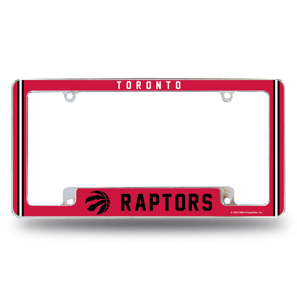 Wholesale Raptors Alternate Design All Over Chrome Frame - Bottom Oriented