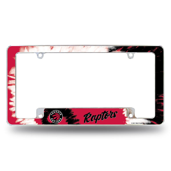 Wholesale Raptors - Tie Dye Design - All Over Chrome Frame (Bottom Oriented)