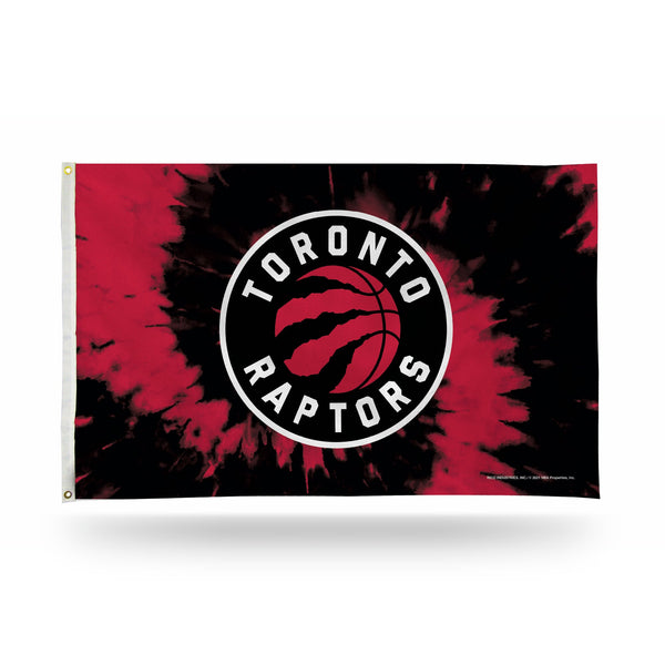 Wholesale Raptors - Tie Dye Design - Banner Flag (3X5)