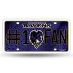 Wholesale Ravens #1 Fan Primary Logo Metal Tag