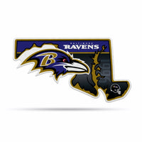 Wholesale-Ravens 18" State Shape Pennant