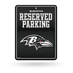 Wholesale Ravens - Carbon Fiber Design - Metal Parking Sign