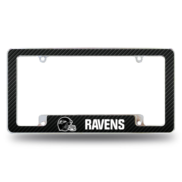 Wholesale Ravens Custom Carbon Fiber All Over Chrome Frame (Bottom Oriented)