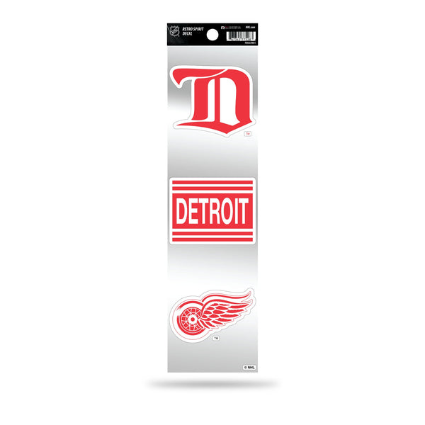 Wholesale Red Wings 3-Piece Retro Spirit Decals