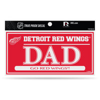 Wholesale Red Wings 3" X 6" True Pride Decal - Dad