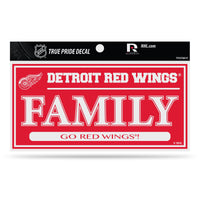 Wholesale Red Wings 3" X 6" True Pride Decal - Family