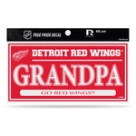 Wholesale Red Wings 3" X 6" True Pride Decal - Grandpa