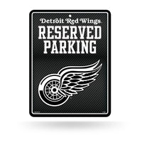 Wholesale Red Wings - Carbon Fiber Design - Metal Parking Sign