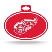 Wholesale Red Wings Full Color Oval Sticker