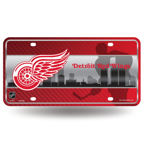 Wholesale Red Wings Metal Tag