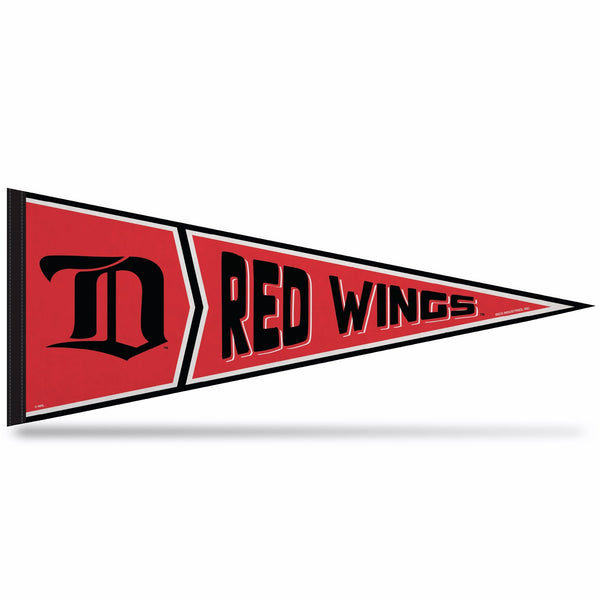 Wholesale Red Wings Retro Design Soft Felt Carded Pennant (12" X 30")