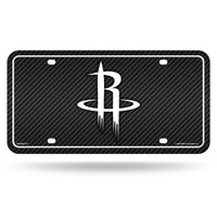 Wholesale Rockets - Carbon Fiber Design - Metal Auto Tag