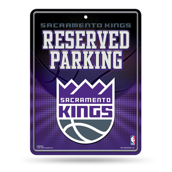 Wholesale Sacramento Kings Metal Parking Sign