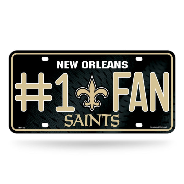 Wholesale Saints #1 Fan Primary Logo Metal Tag