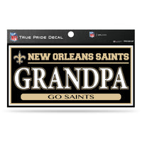 Wholesale Saints 3" X 6" True Pride Decal - Grandpa