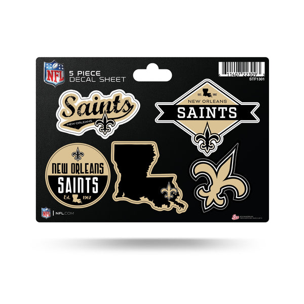 Wholesale Saints 5-Pc Sticker Sheet